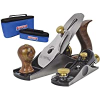 Faithfull plane4avb número 4 y número 60 1-2 plano en bolsas de lona – Multicolor